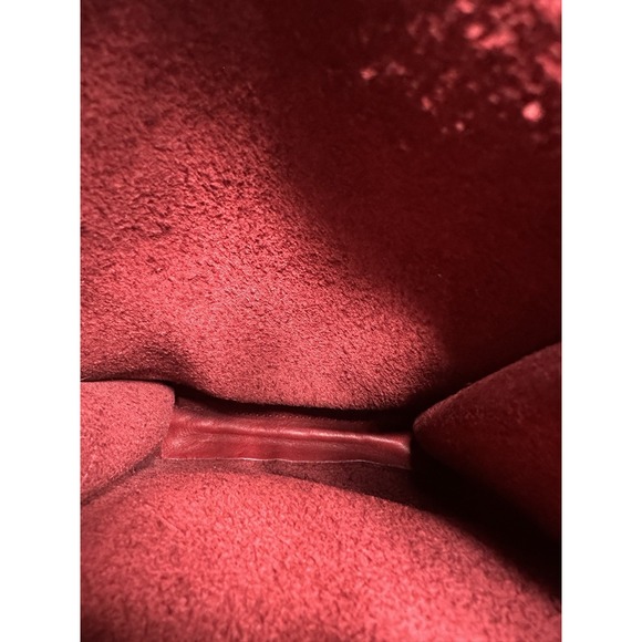 Vintage Coach red leather "scooter" crossbody bag, circa 1980s/90s - Picture 8 of 9